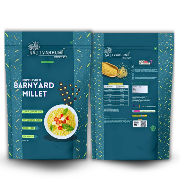 🌾 Barnyard Millet (Sanwa) – A Diabetic’s Best Friend