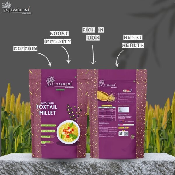 🌾 Foxtail Millet (Kangni) – The Perfect Blood Sugar Regulator - Image 2